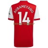 Original Fußballtrikot Arsenal Pierre-Emerick Aubameyang 14 Heimtrikot 2021-22 Für Herren